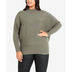 Plus Size Janie Ribbed Jumper Sweater